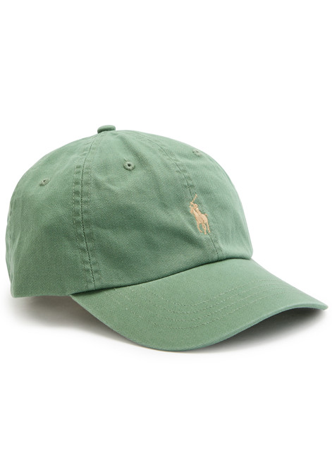 POLO RALPH LAUREN-Logo-embroidered cotton-twill cap