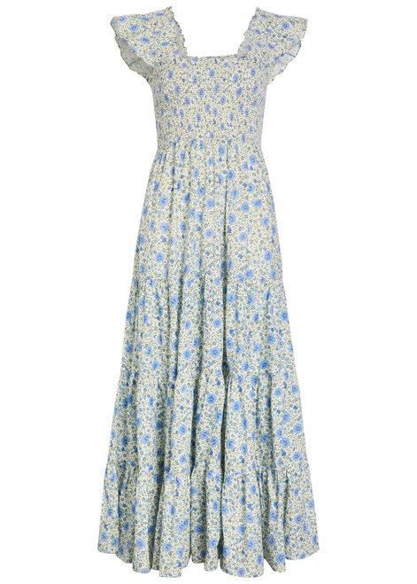 RIXO-Kendall floral-print cotton midi dress