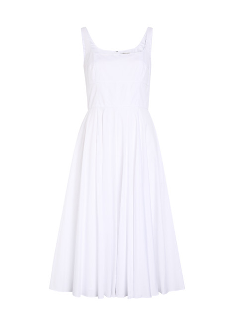 EMILIA WICKSTEAD-Nikush panelled cotton midi dress