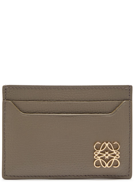LOEWE-Anagram grained leather card holder