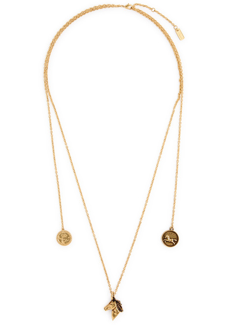CHLOE-Charm-embellished necklace