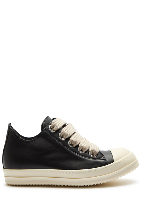 RICK OWENS-Jumbo leather sneakers
