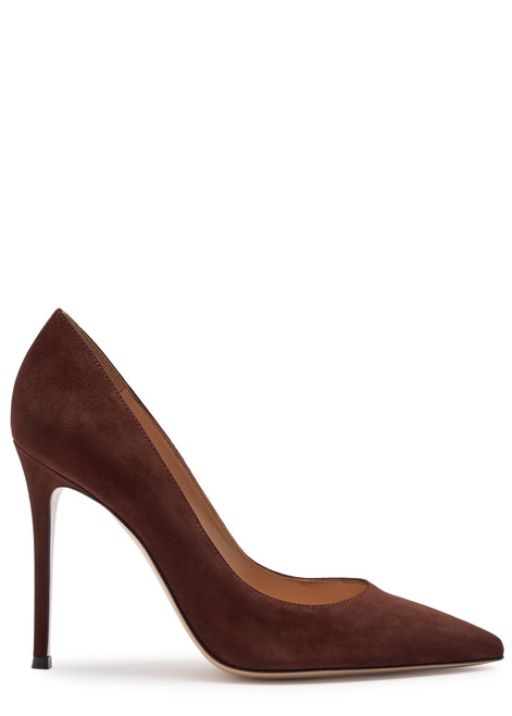 GIANVITO ROSSI-Gianvito 105 suede pumps