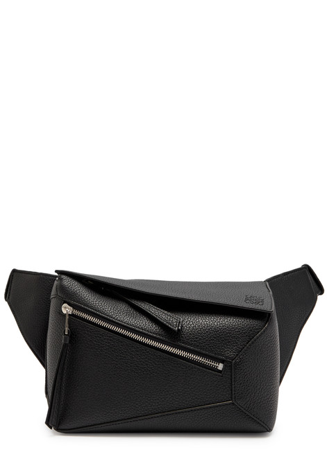 LOEWE-Puzzle Edge small leather belt bag