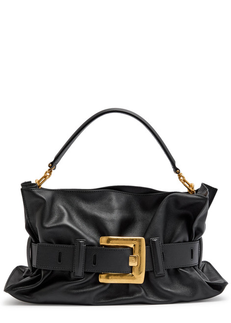 BALMAIN-Anthem medium leather shoulder bag