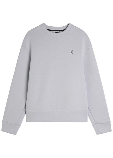 ON-Focus Tech stretch-jersey sweatshirt
