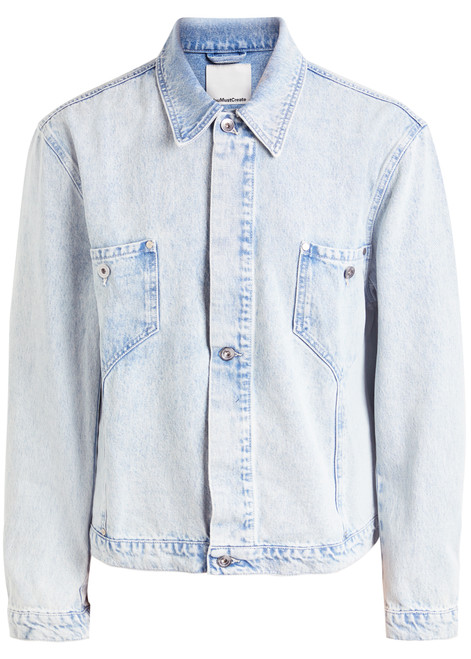 YMC-Loft panelled denim jacket