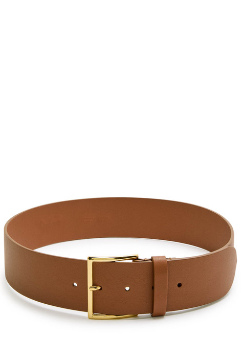 ANDERSONS BELTS -Grained leather belt 