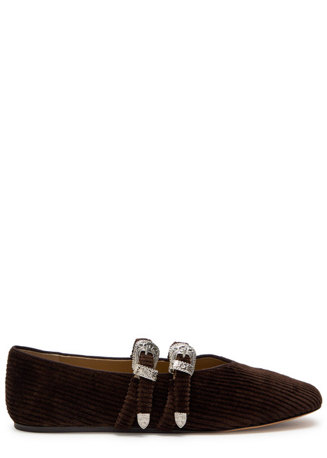 LE MONDE BERYL-Claudia cordouroy ballet flats