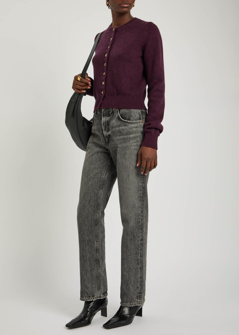 Everheart melange cashmere cardigan