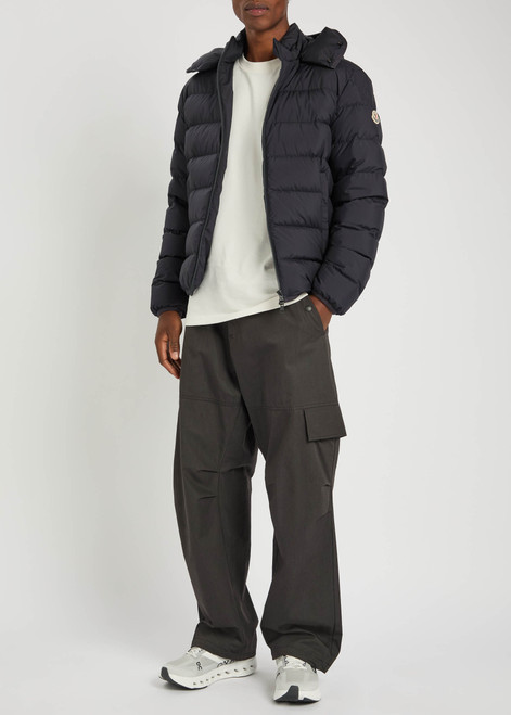 Montbrocq quilted hooded shell jacket