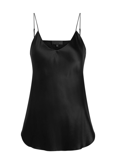 NILI LOTAN-Isabella silk-satin top