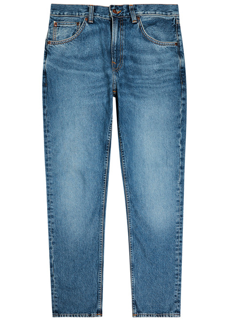 NUDIE JEANS-Gritty Jackson straight-leg jeans
