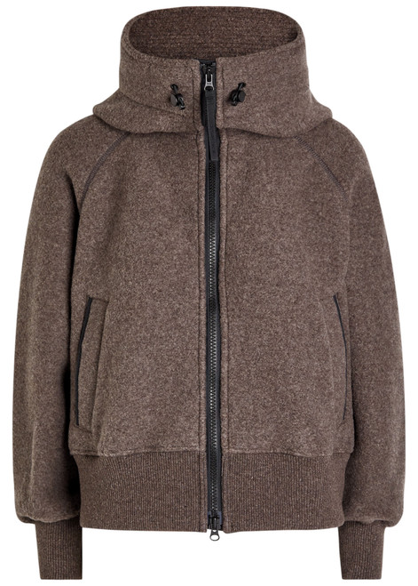 CANADA GOOSE-Chilliwack hooded wool-blend jacket