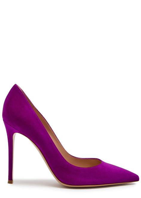 GIANVITO ROSSI-Gianvito 105 suede pumps