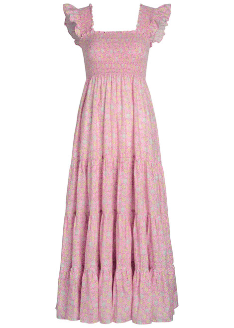 RIXO-Kendall floral-print cotton midi dress