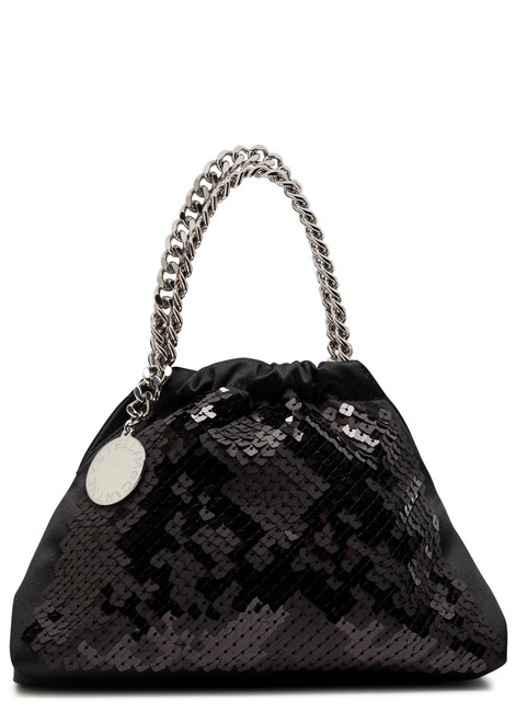 STELLA MCCARTNEY-Falabella mini sequin cross-body bag