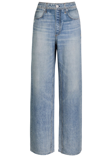 RAG & BONE-Miramar jeans-print terry trousers