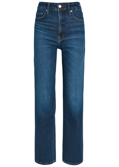 Straight-leg jeans