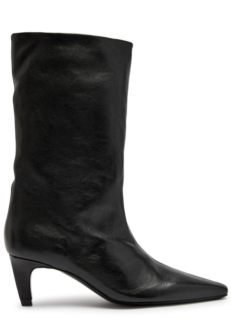JUDE-Cave 60 leather mid-calf boots