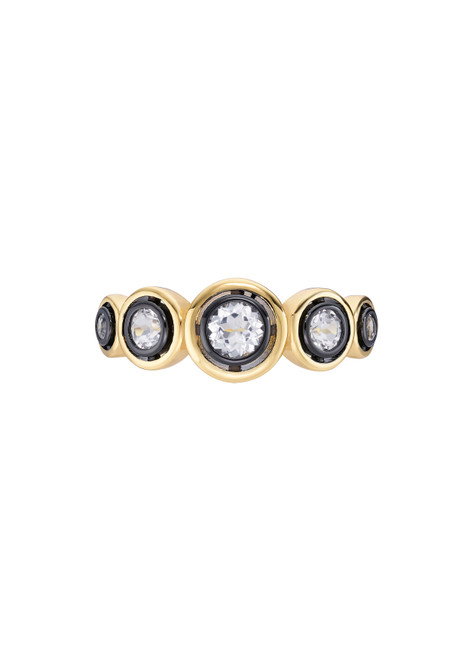 Remi 18kt gold vermeil ring