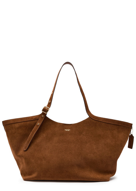 COACH-Gramercy suede tote