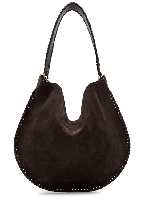 ISABEL MARANT-Oskan Hobo suede shoulder bag