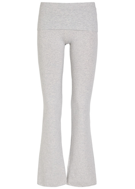 SKIMS-Foldover stretch-cotton pants