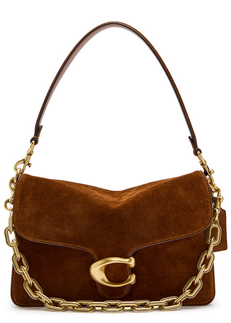 COACH-Tabby suede shoulder bag