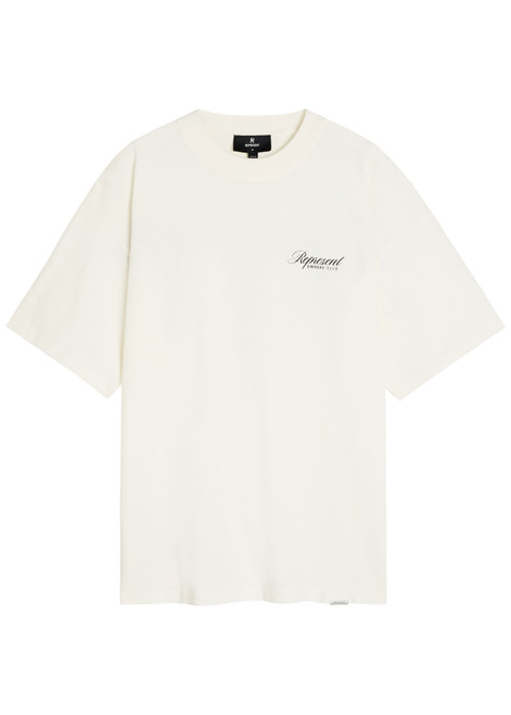 REPRESENT-Owners Club printed cotton T-shirt