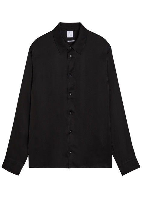WON HUNDRED-Adriel satin shirt
