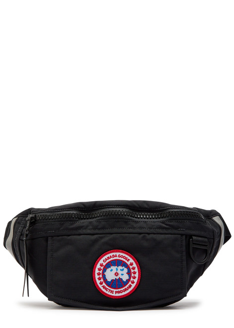 CANADA GOOSE-Logo-appliqué twill belt bag