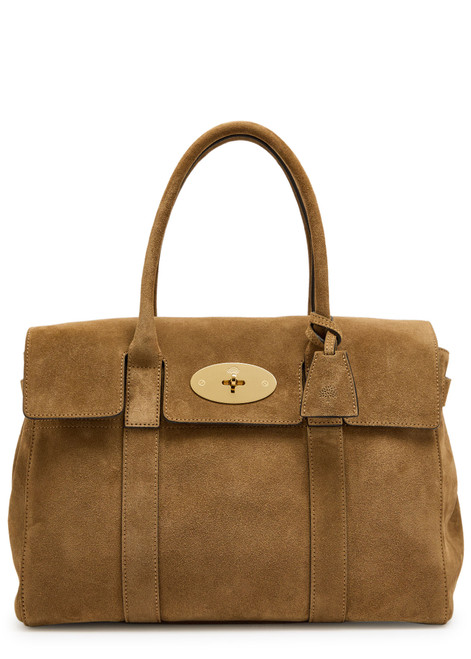 MULBERRY-Bayswater small suede shoulder bag