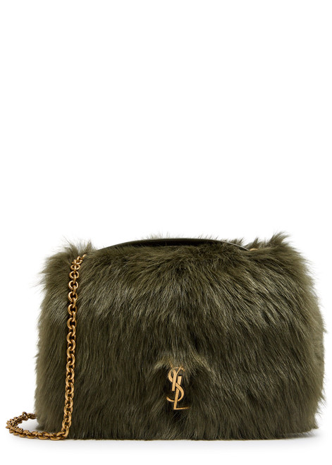 SAINT LAURENT-Jamie 4.3 mini shearling shoulder bag 