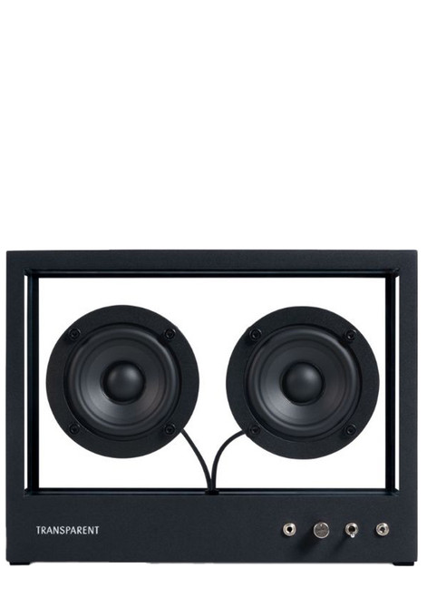 TRANSPARENT-Small Speaker - Black