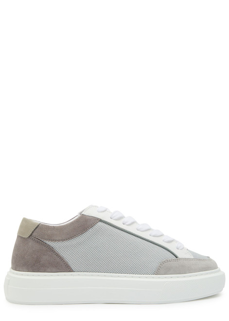 CLEENS-Luxor panelled woven sneakers
