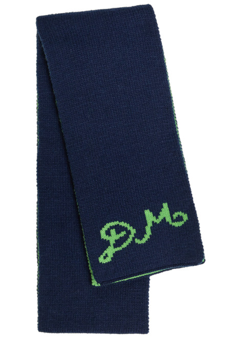 DAMSON MADDER-Floral-intarsia knit scarf