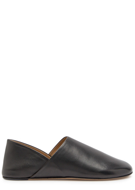 JW ANDERSON-Leather babouche flats