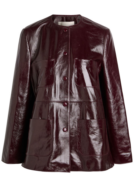 LIBEROWE-Moreen patent leather jacket
