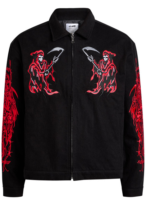 WARREN LOTAS-Dueling Reaper printed jacket 