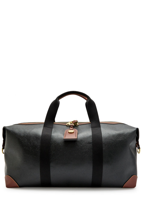 Heritage medium pebbled leather clipper bag