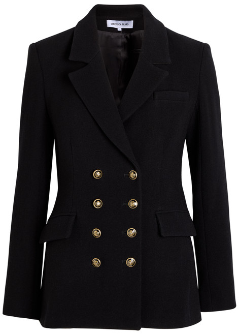 VERONICA BEARD-Claude Dicky double-breasted stretch-wool blazer