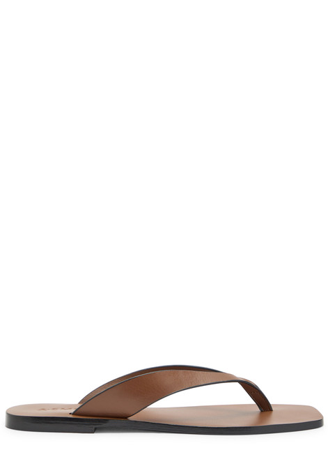 A.EMERY-Kinto leather flip flops