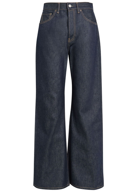 ACNE STUDIOS-2021F wide-leg jeans
