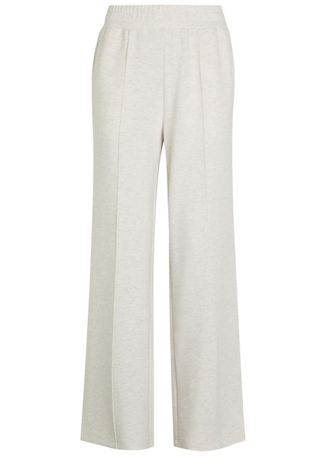 VARLEY-The Wide Leg 30 pintuck jersey sweatpants