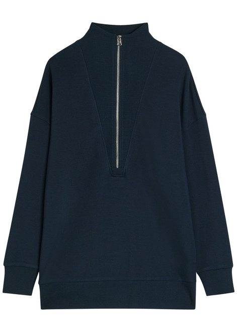 VARLEY-Masie half-zip stretch-jersey sweatshirt