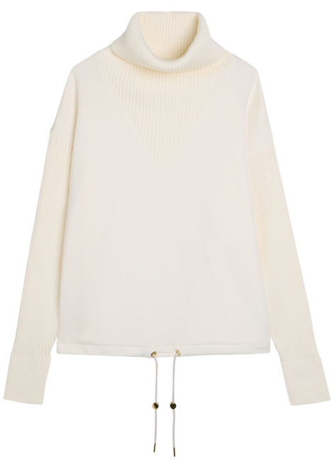 VARLEY-Hannah high-neck stretch-jersey sweatshirt