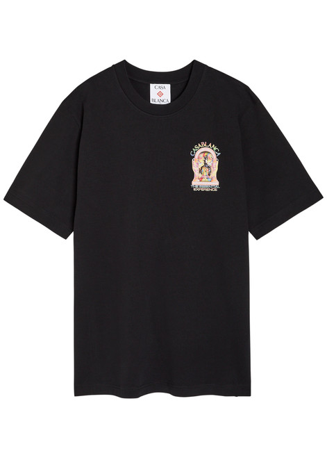 CASABLANCA-Essential Experience printed cotton T-shirt
