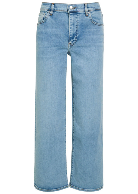 FRAME-The Mellow wide-leg cropped jeans