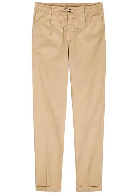 AURÉLIEN-Urban stretch-cotton trousers